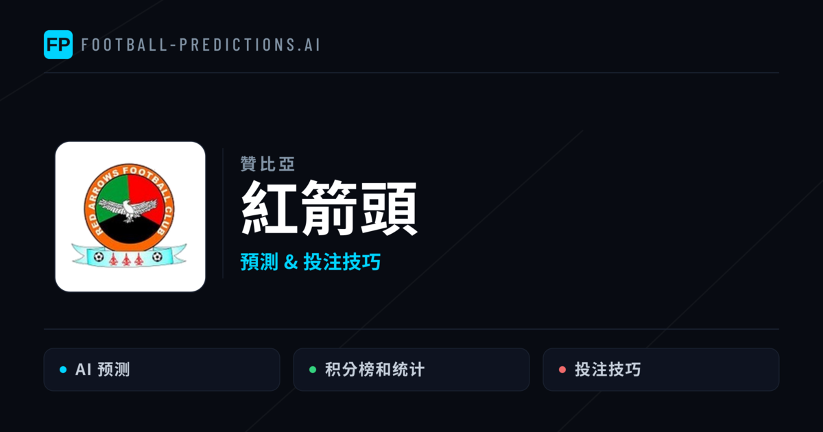 紅箭頭 運彩分析｜足球預測與數據