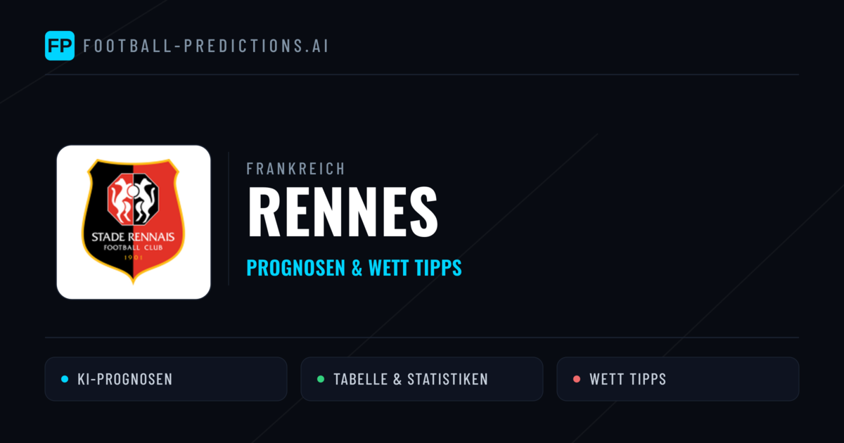 Rennes Prognosen & Statistiken