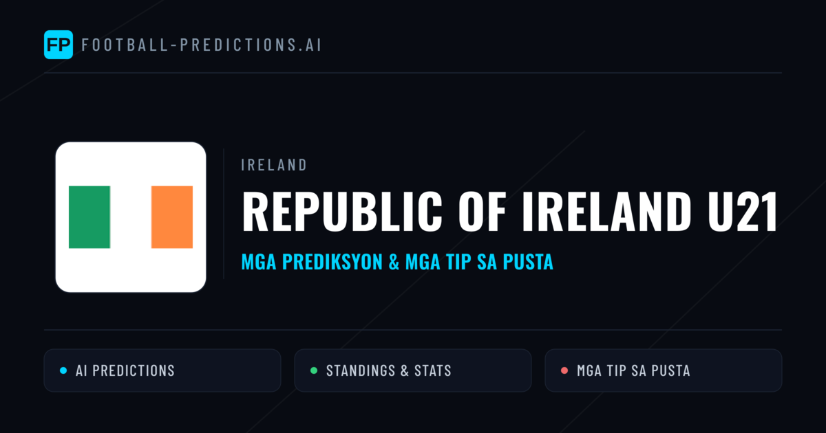 Republic of Ireland U21 Predictions & Stats