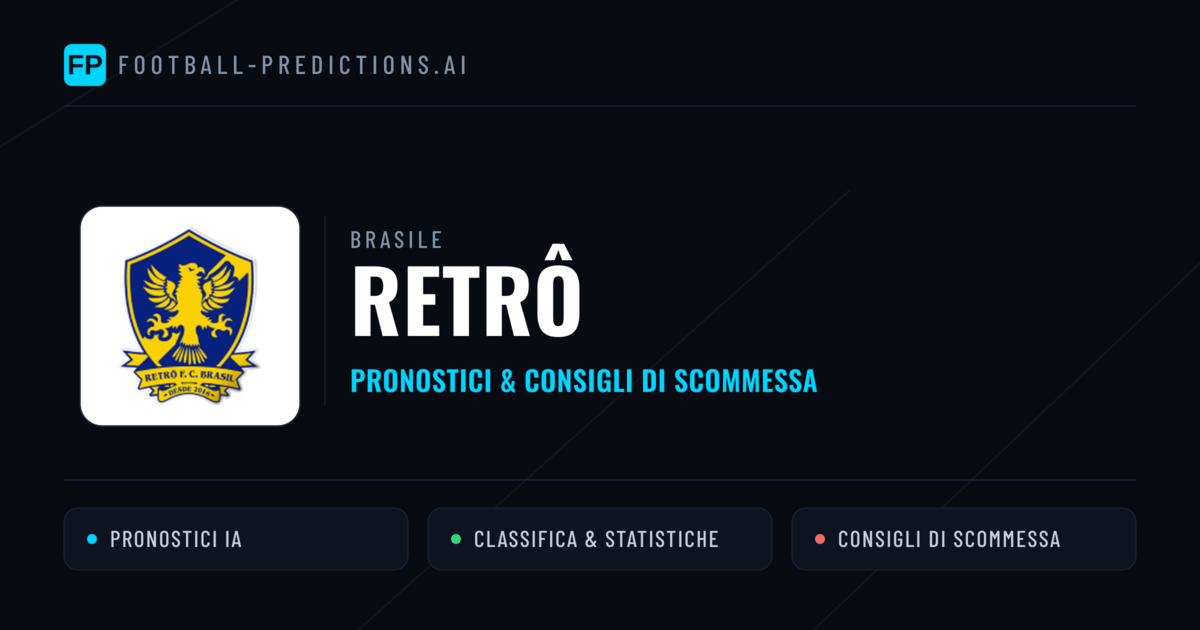 Pronostici e Statistiche Retrô