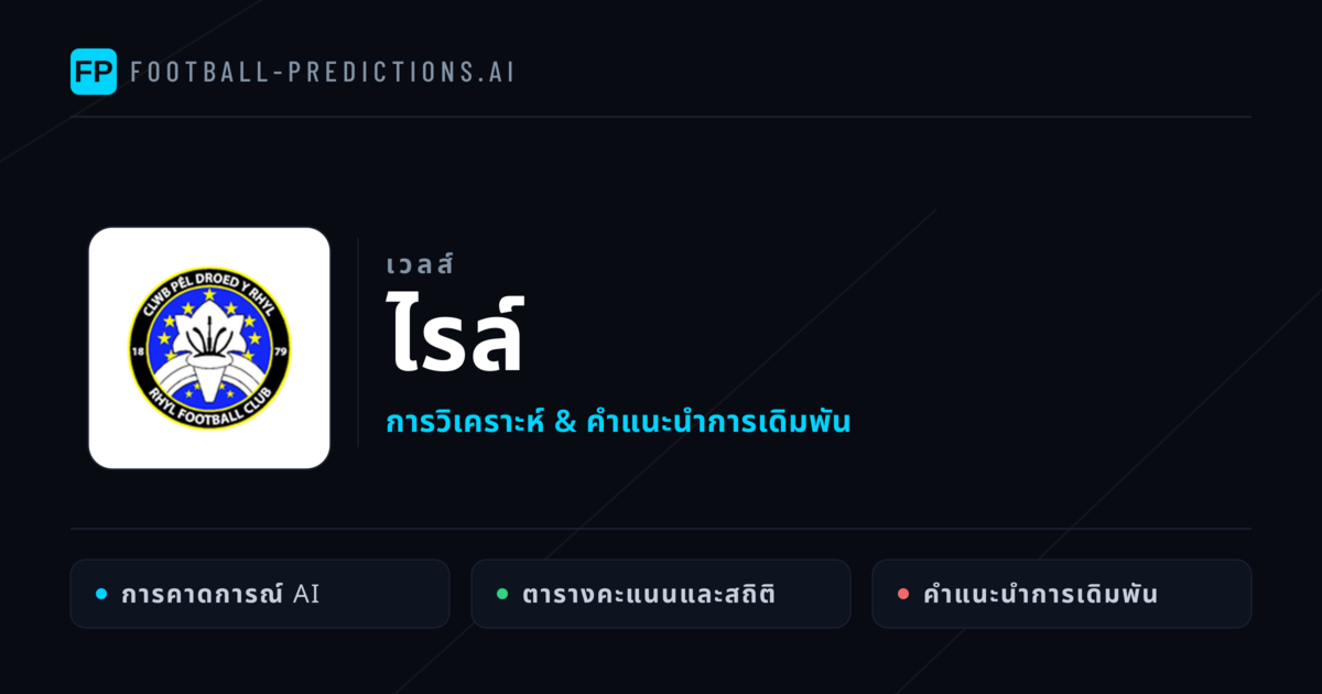 ไรล์ การวิเคราะห์และสถิติ