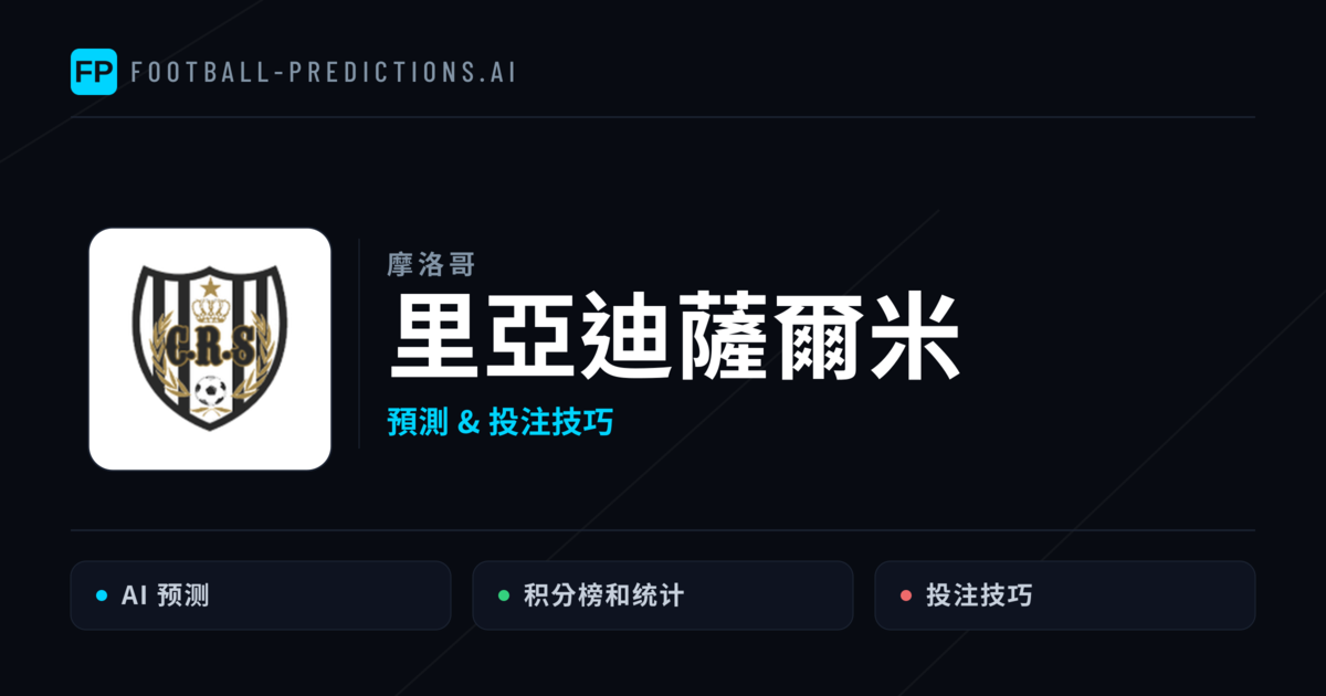 里亞迪薩爾米 運彩分析|足球預測與數據