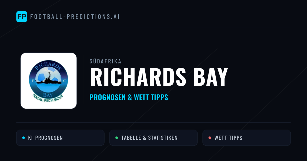Richards Bay Prognosen & Statistiken