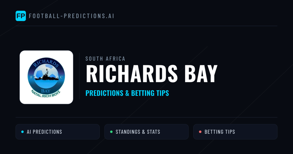 Richards Bay Predictions & Stats