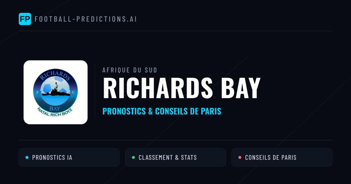 Richards Bay Pronostics & Statistiques