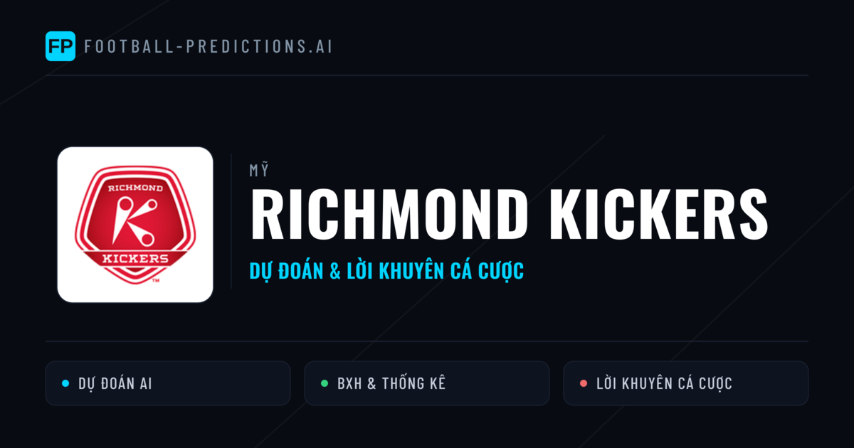 Richmond Kickers Dự đoán & Thống kê