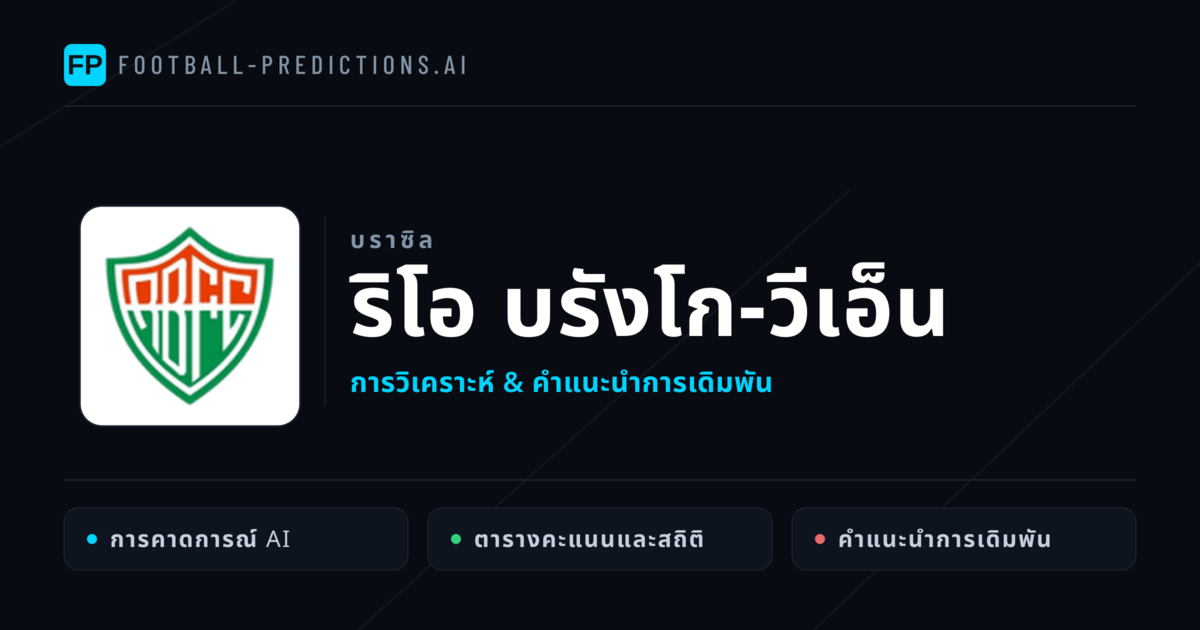 ริโอ บรังโก-วีเอ็น การวิเคราะห์และสถิติ