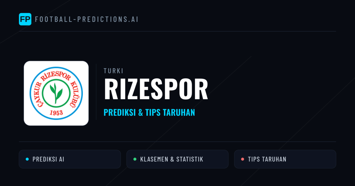 Rizespor Prediksi & Statistik Piala Dunia
