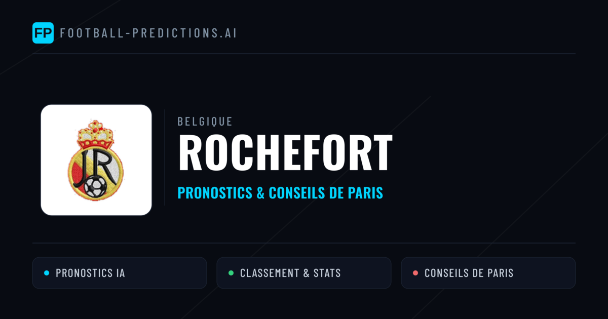 Rochefort Pronostics & Statistiques