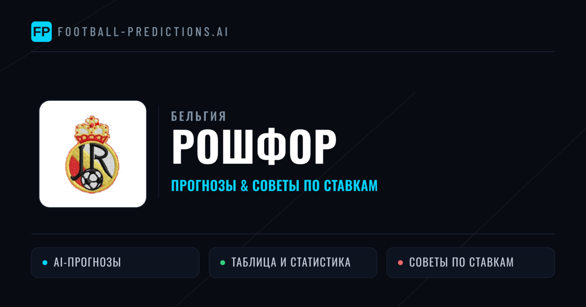 Рошфор прогнозы и статистика