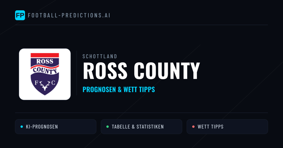 Ross County Prognosen & Statistiken