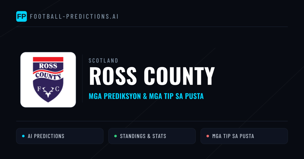 Ross County Predictions & Stats