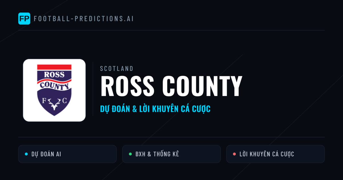 Ross County Dự đoán & Thống kê