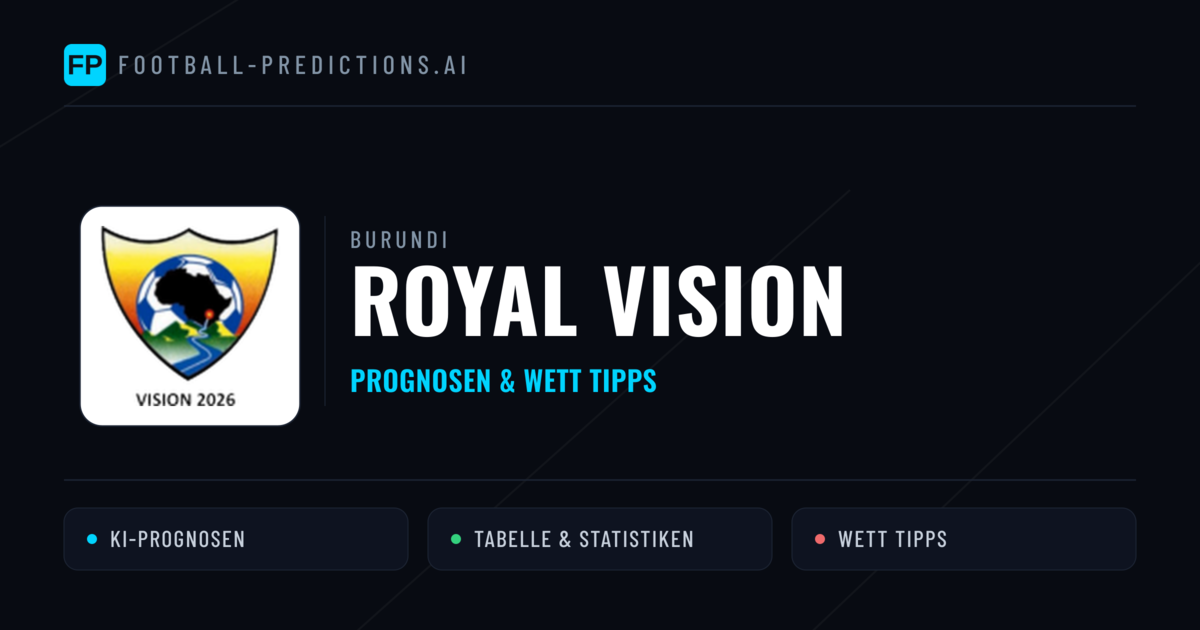 Royal Vision Prognosen & Statistiken