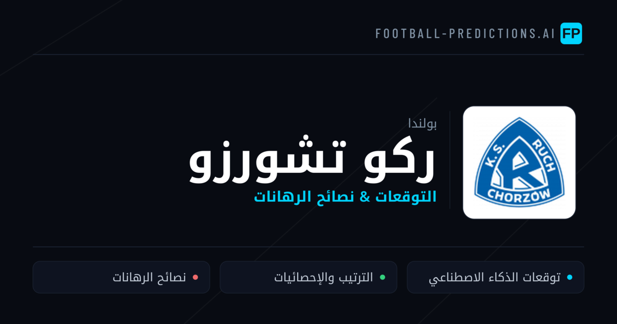 ركو تشورزو توقعات واحصائيات