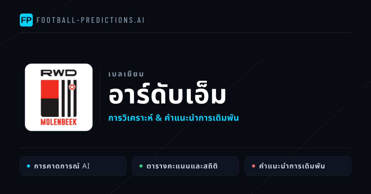 อาร์ดับเอ็ม การวิเคราะห์และสถิติ