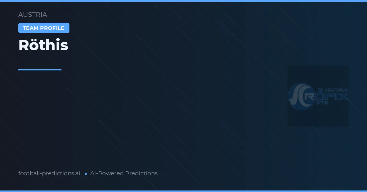 Röthis Predictions & Stats