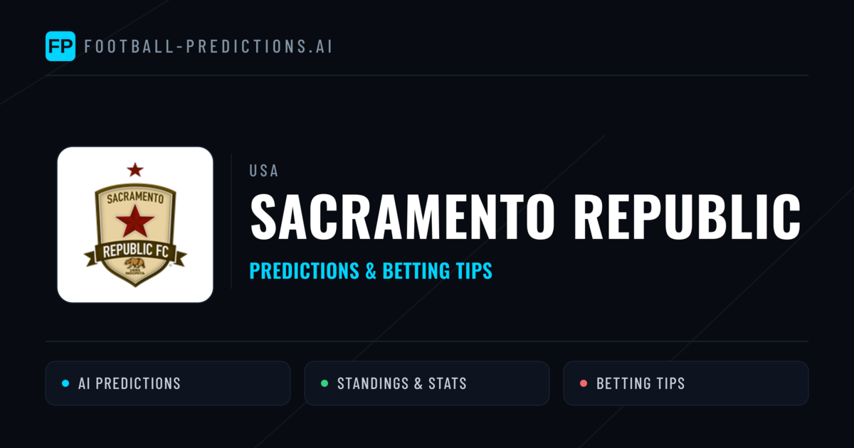 Sacramento Republic Predictions & Stats