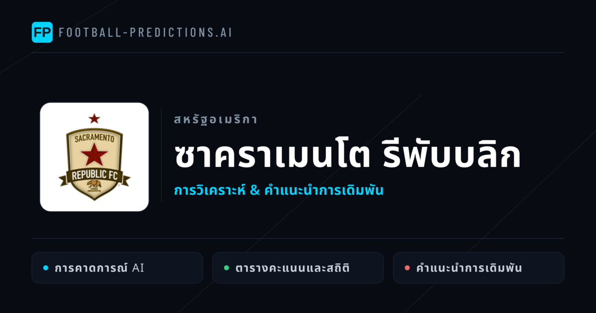 ซาคราเมนโต รีพับบลิก การวิเคราะห์และสถิติ