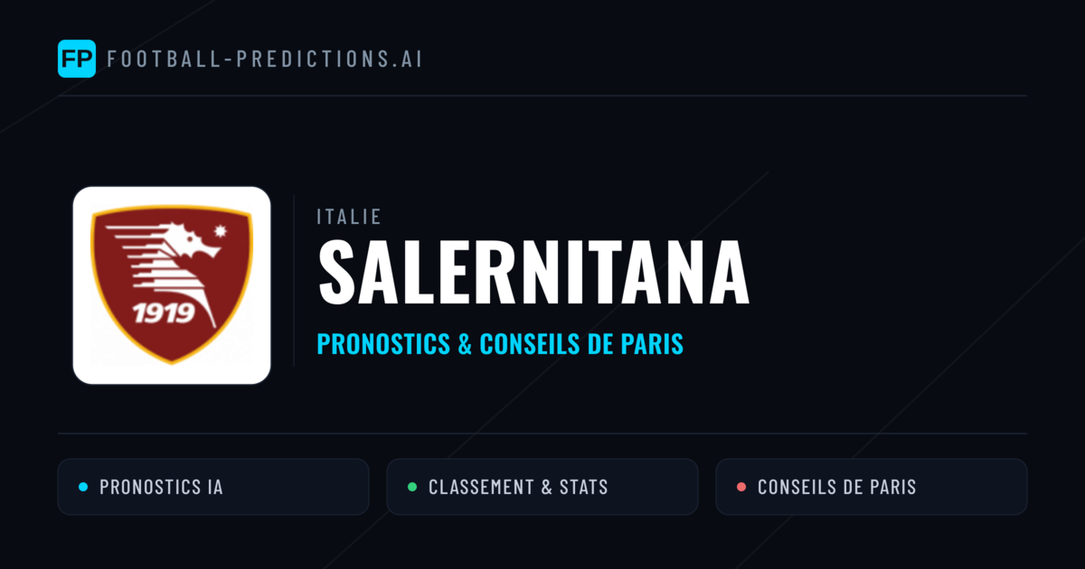 Salernitana Pronostics & Statistiques