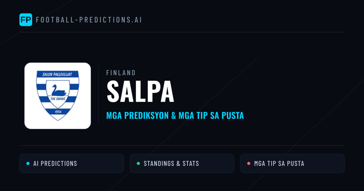 SalPa Predictions & Stats