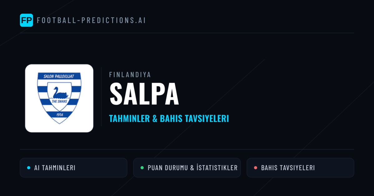 SalPa Tahminleri & İstatistikler