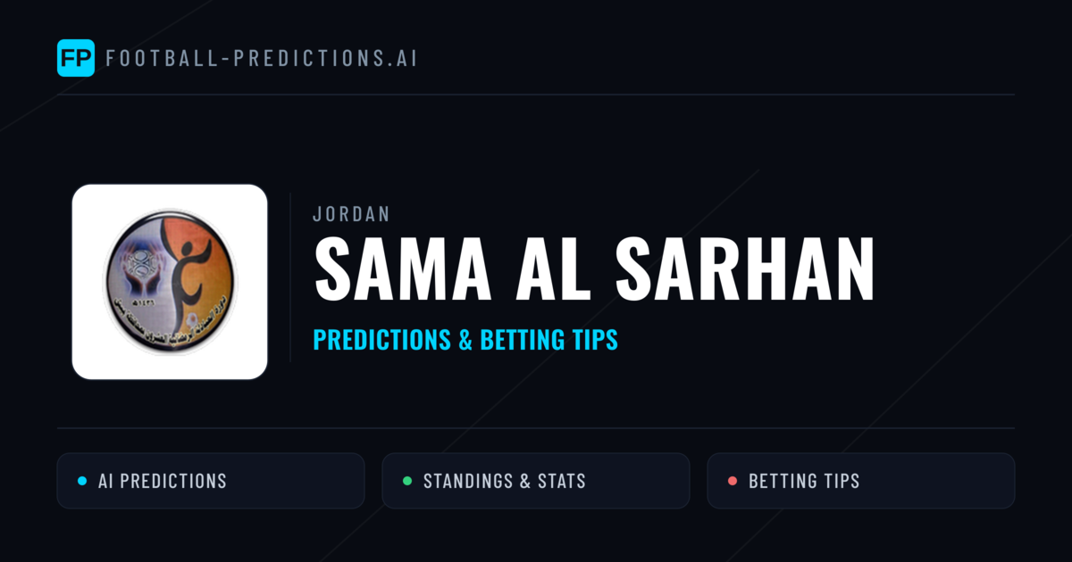 Sama Al Sarhan Predictions & Stats