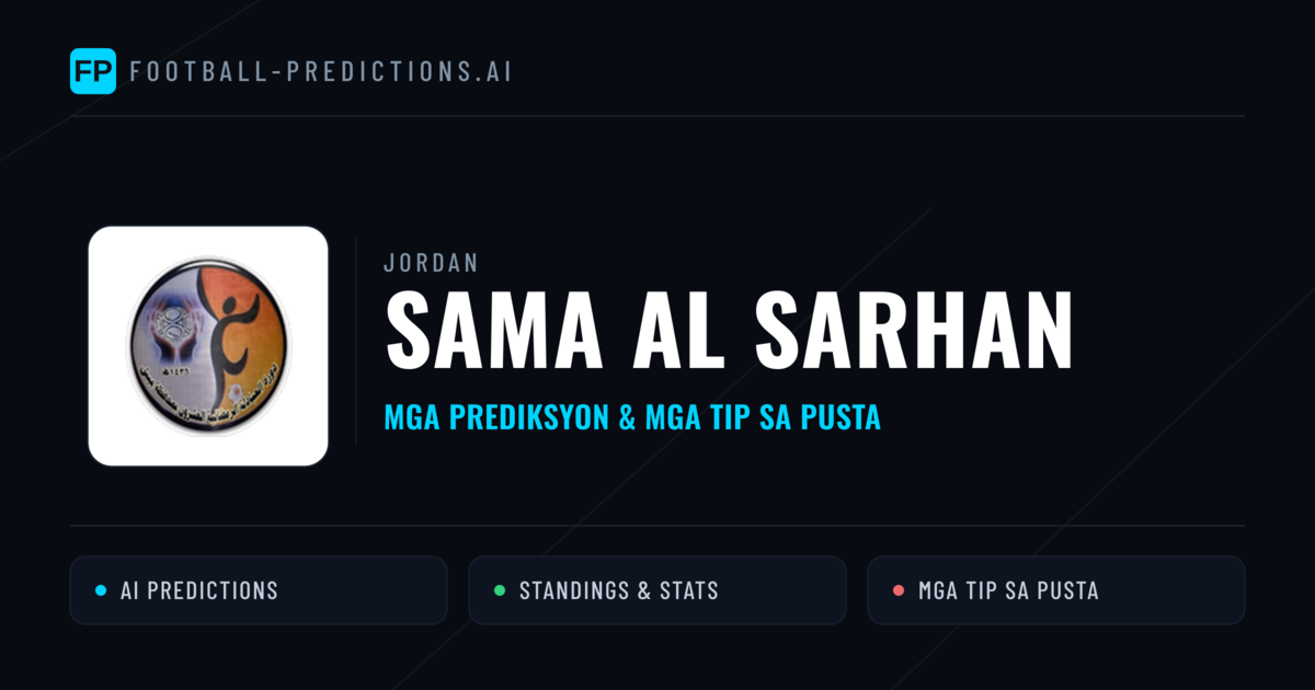 Sama Al Sarhan Predictions & Stats