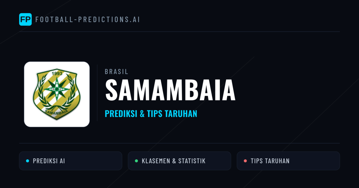Samambaia Prediksi & Statistik Piala Dunia
