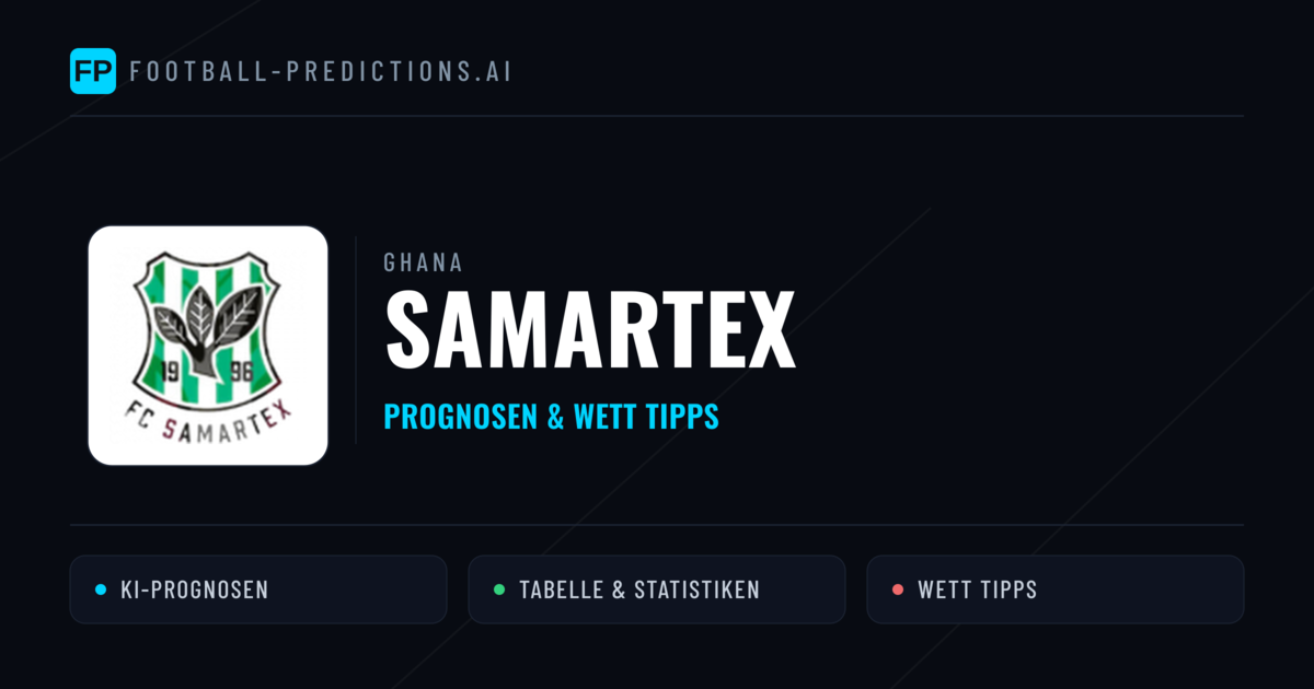 Samartex Prognosen & Statistiken