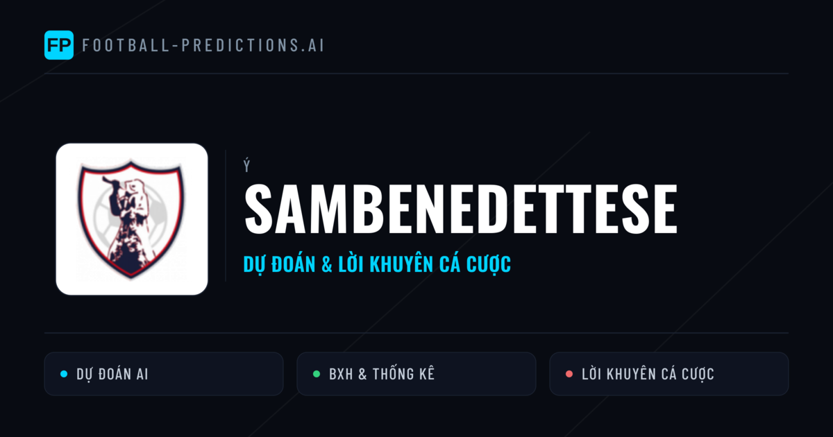 Sambenedettese Dự đoán & Thống kê