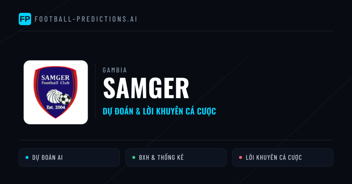Samger Dự đoán & Thống kê
