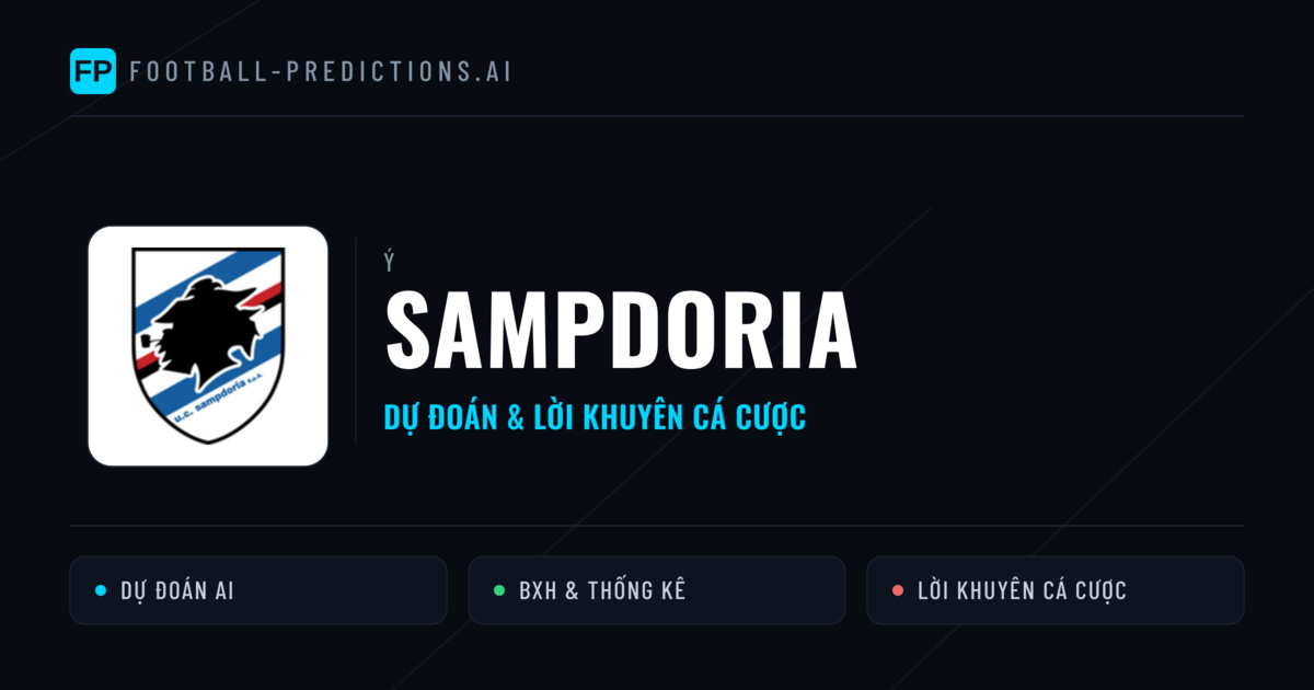 Sampdoria Dự đoán & Thống kê