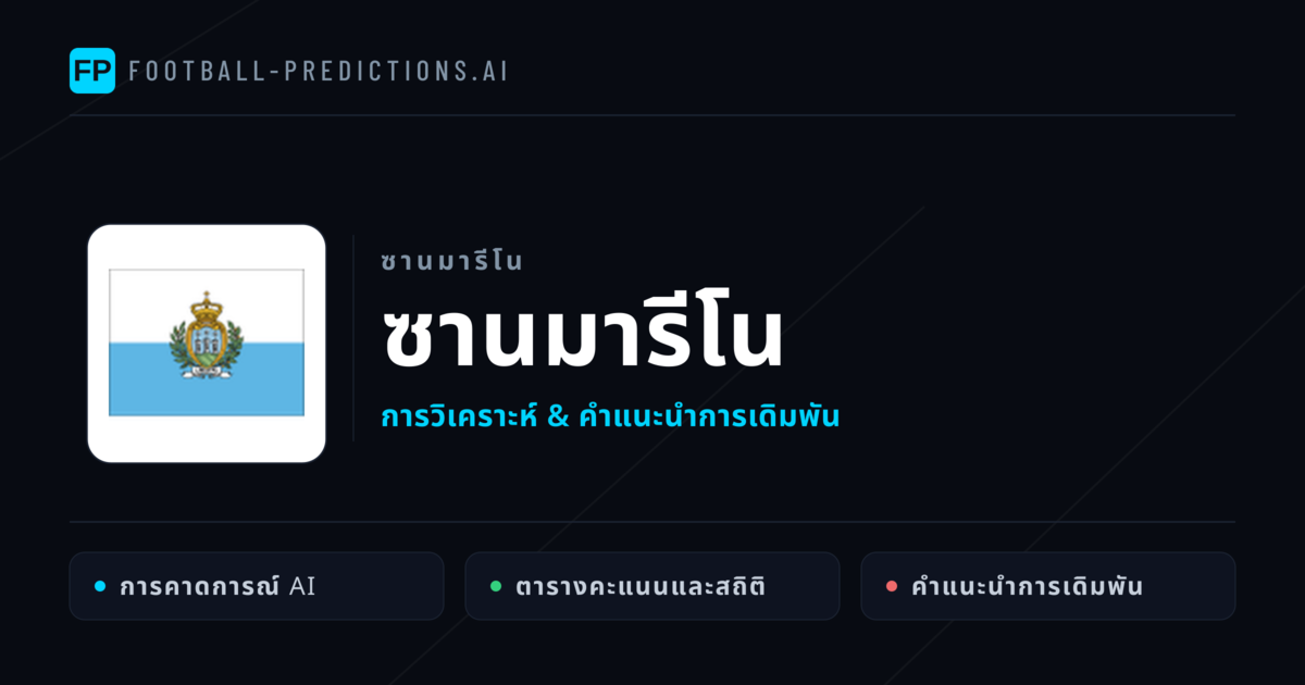 ซานมารีโน การวิเคราะห์และสถิติ