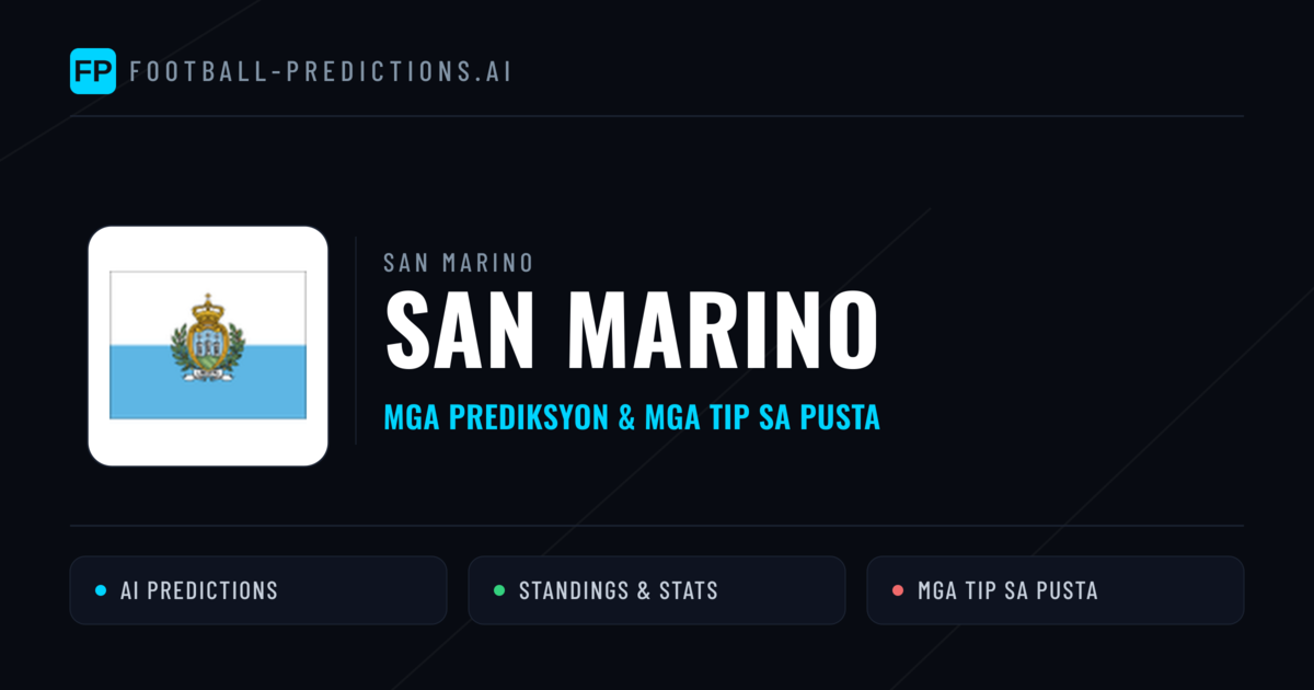 San Marino Predictions & Stats