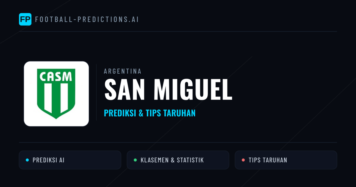 San Miguel Prediksi & Statistik Piala Dunia