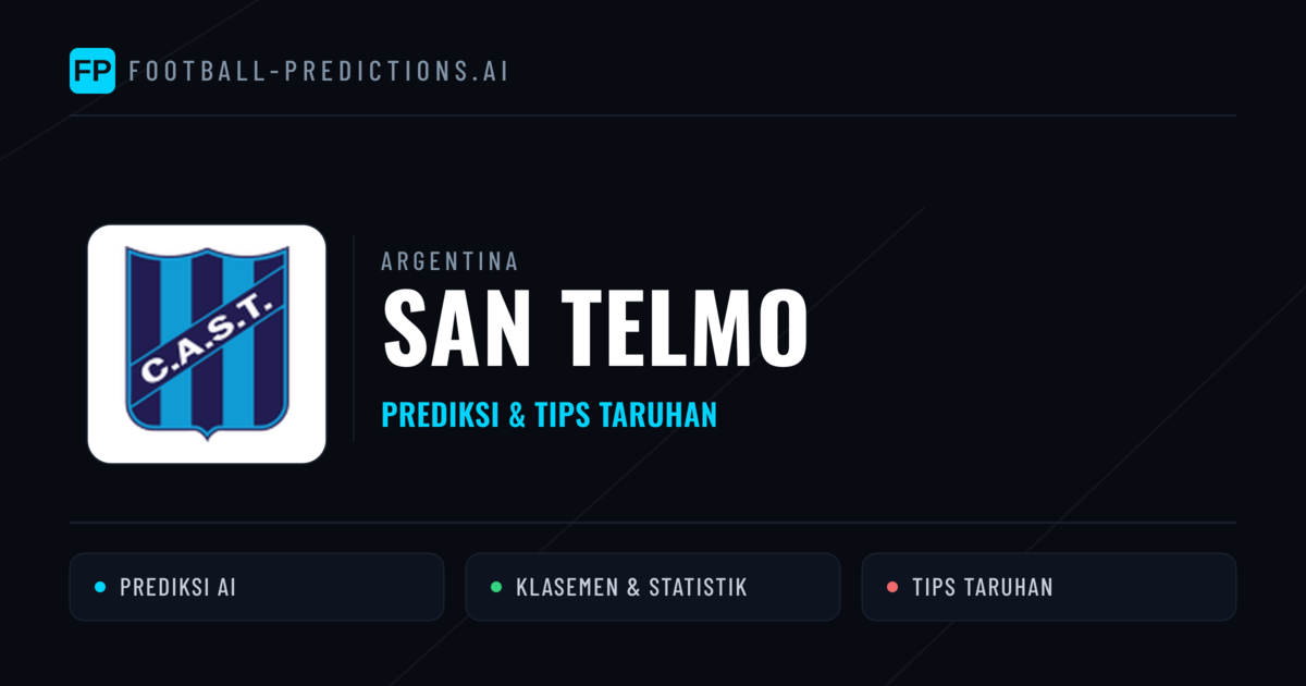 San Telmo Prediksi & Statistik Piala Dunia