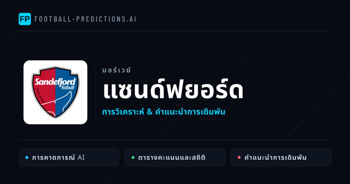 แซนด์ฟยอร์ด การวิเคราะห์และสถิติ