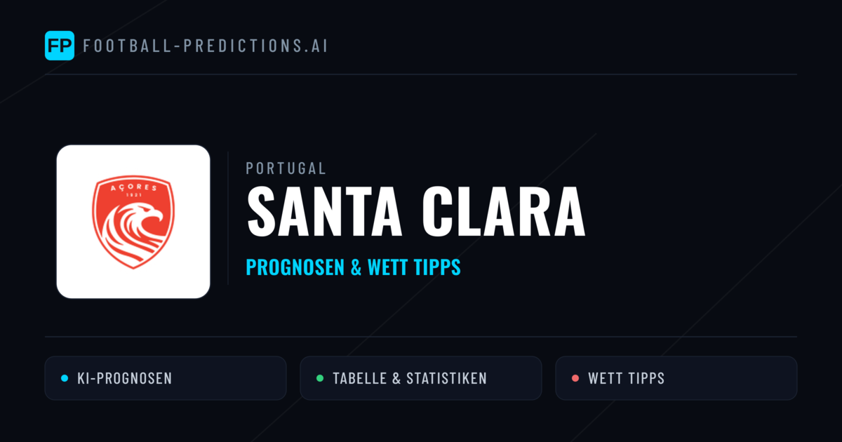 Santa Clara Prognosen & Statistiken