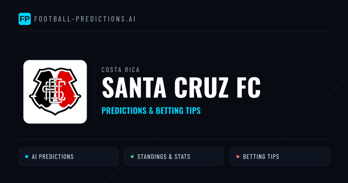 Santa Cruz FC Predictions & Stats