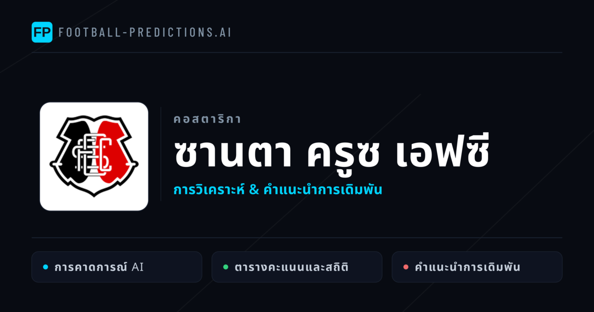 ซานตา ครูซ เอฟซี การวิเคราะห์และสถิติ