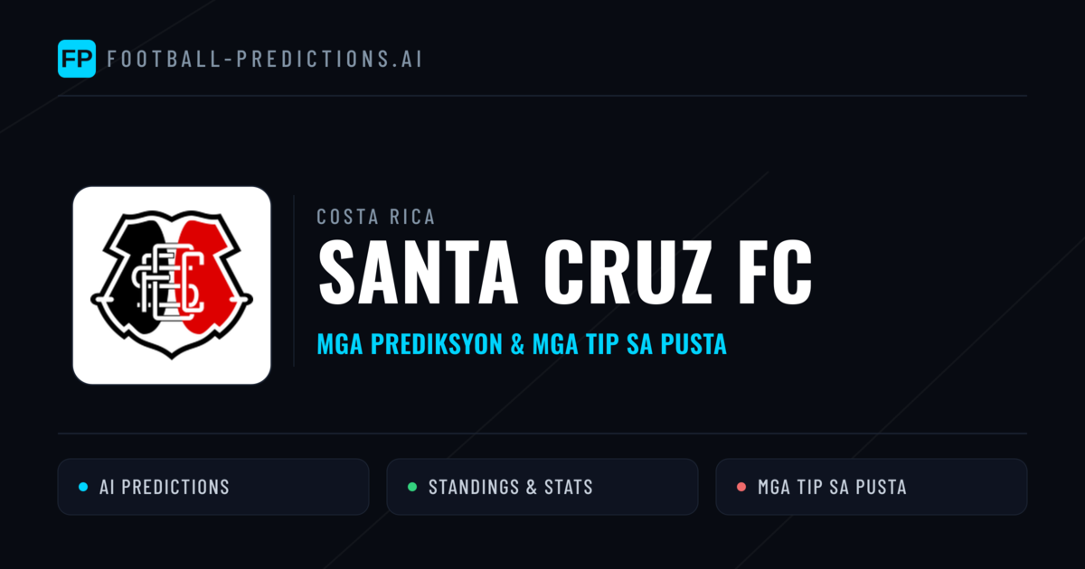 Santa Cruz FC Predictions & Stats