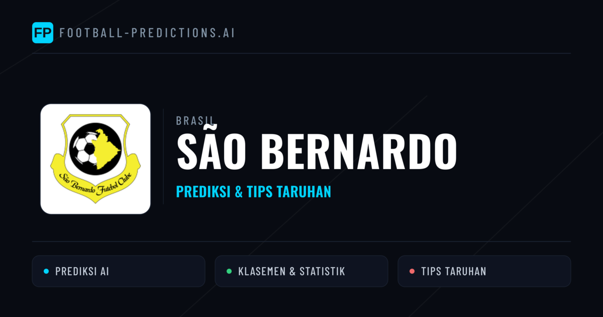 São Bernardo Prediksi & Statistik Piala Dunia
