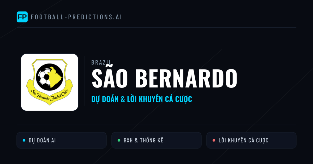 São Bernardo Dự đoán & Thống kê