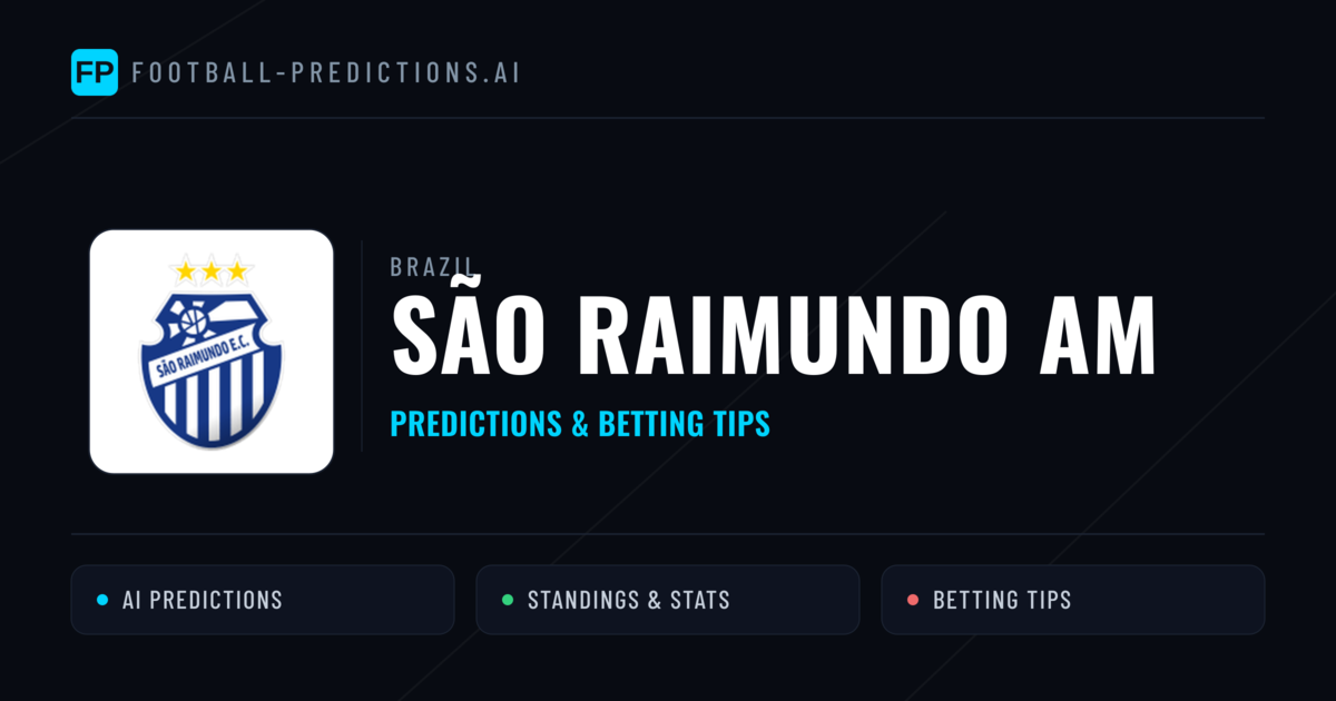 São Raimundo AM Predictions & Stats