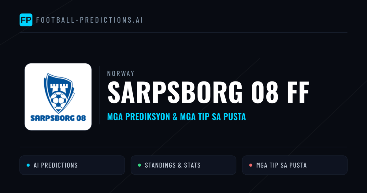 Sarpsborg 08 FF Predictions & Stats