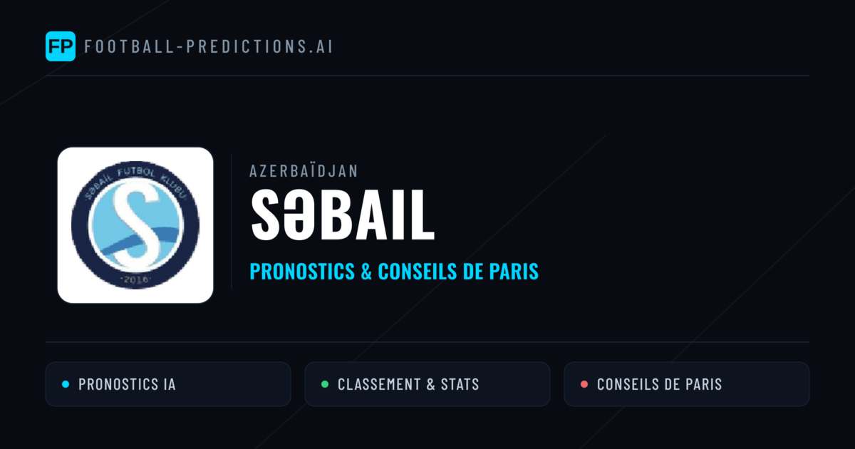 Səbail Pronostics & Statistiques
