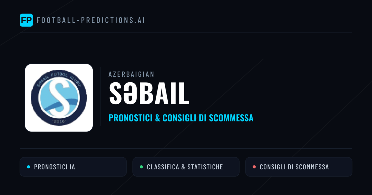 Pronostici e Statistiche Səbail
