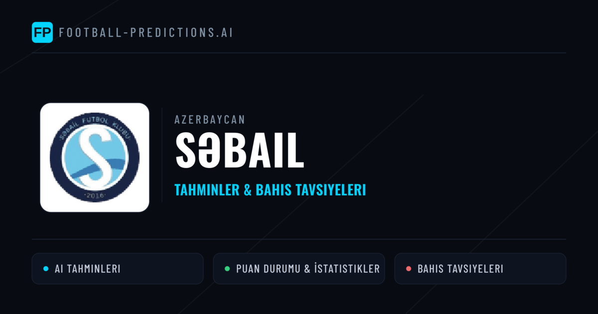 Səbail Tahminleri & İstatistikler