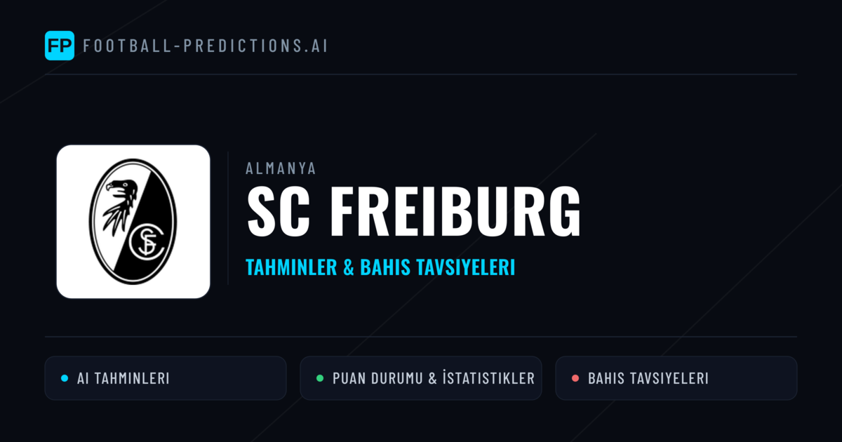 SC Freiburg Tahminleri & İstatistikler